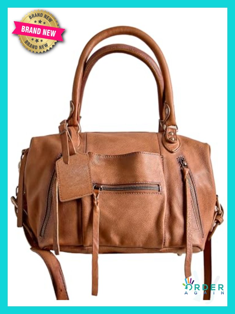 Vegan Leather Hobo Tote Bag With Adjustable Dual Straps, Roomy 8l